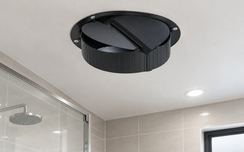 Bathroom Ceiling Exhaust Seal Installation